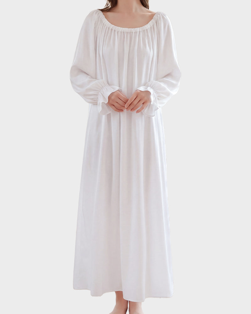 Backless Adjustable Vintage Loungewear Dress