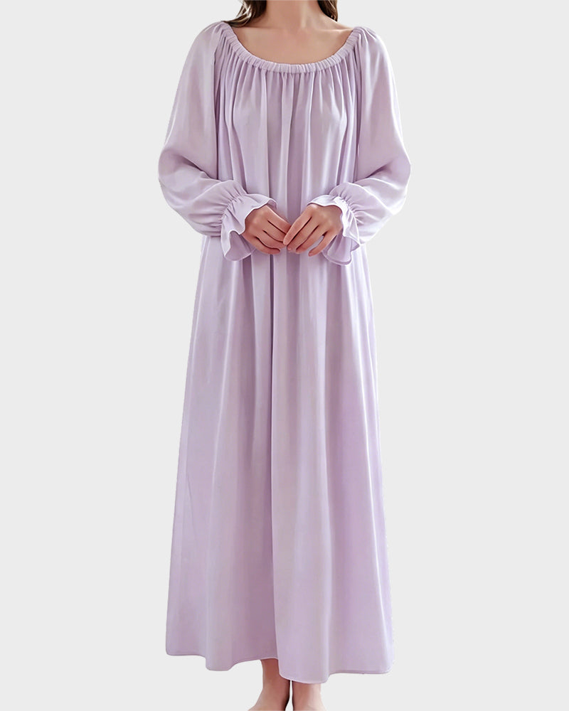 Backless Adjustable Vintage Loungewear Dress
