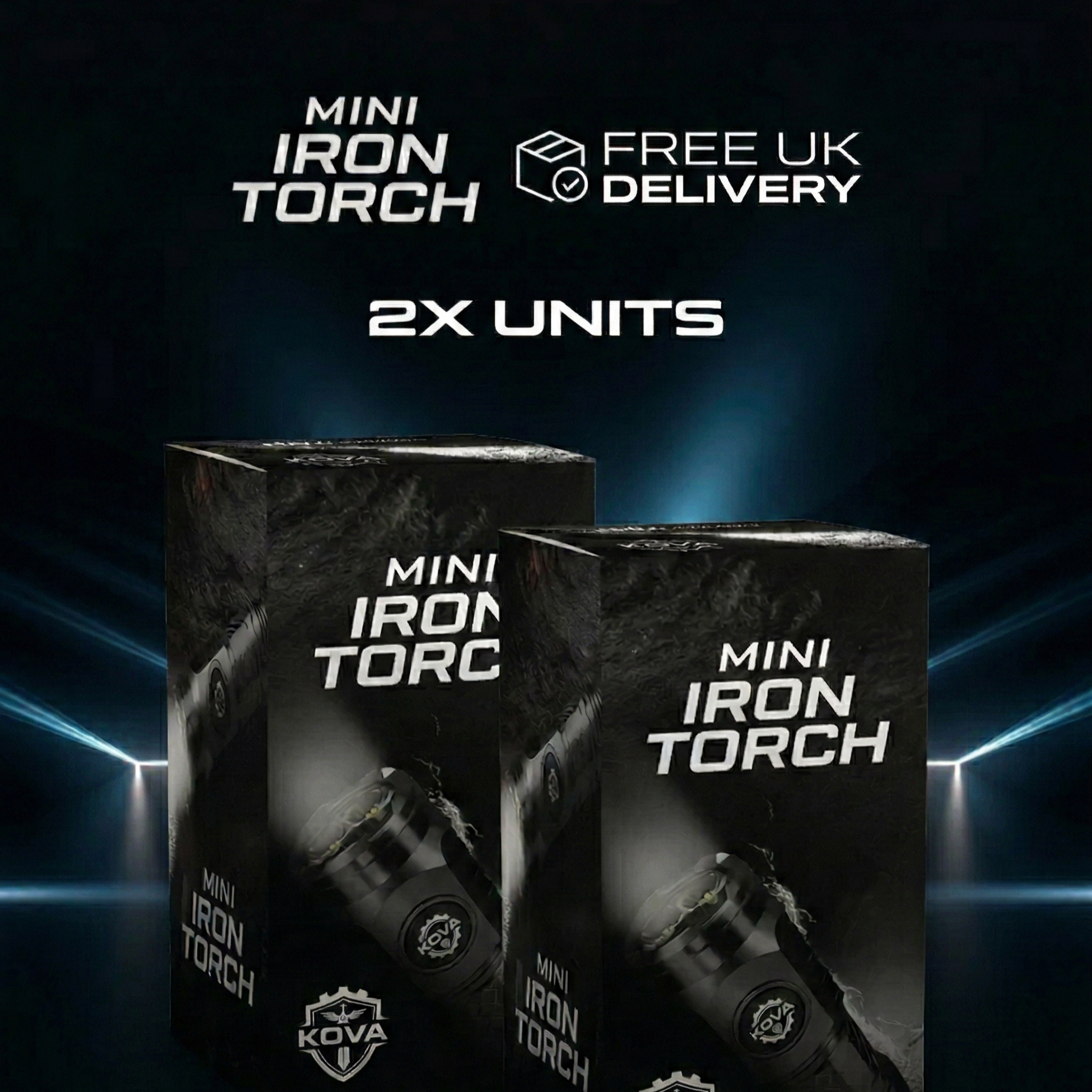 Mini IronTorch - Ultra-Bright Mini Tactical Torch | Indestructible & Portable