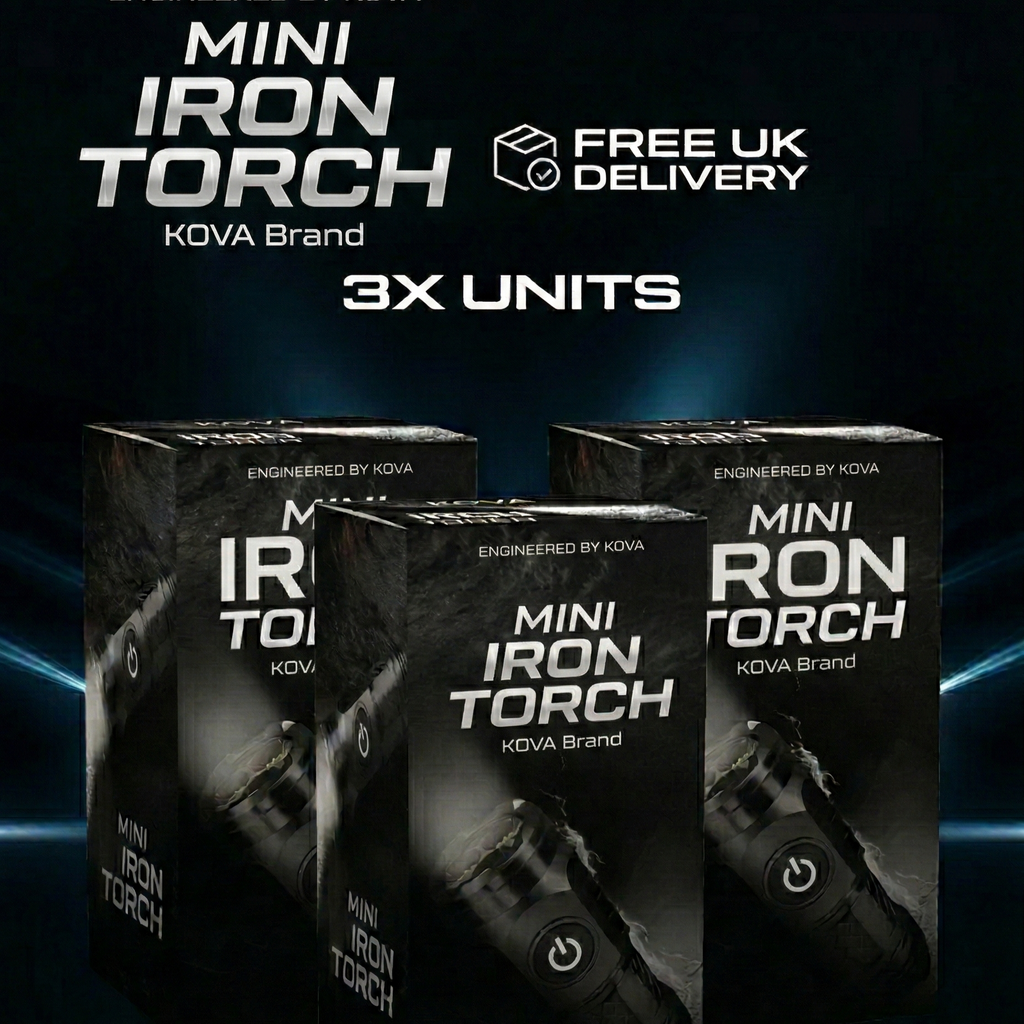 Mini IronTorch - Ultra-Bright Mini Tactical Torch | Indestructible & Portable