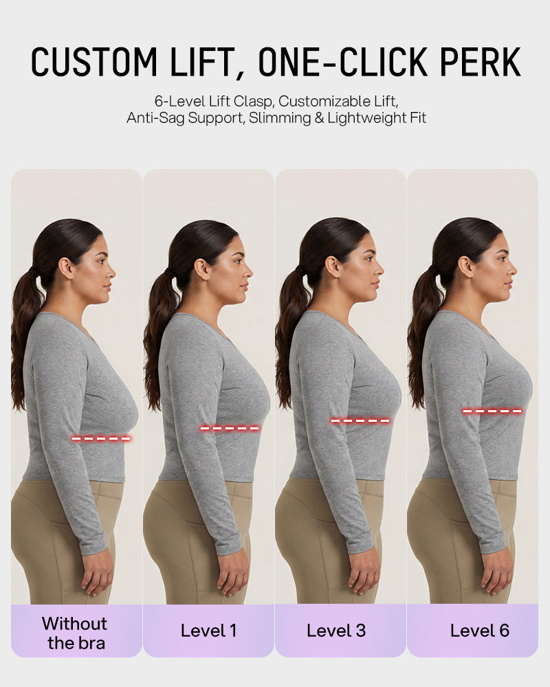Piano Clasp™ Zip-Front Wireless Bra