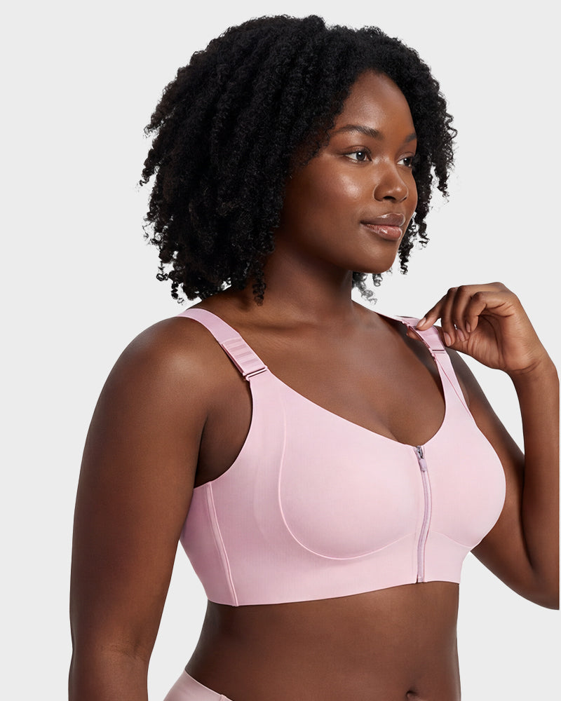 Piano Clasp™ Zip-Front Wireless Bra