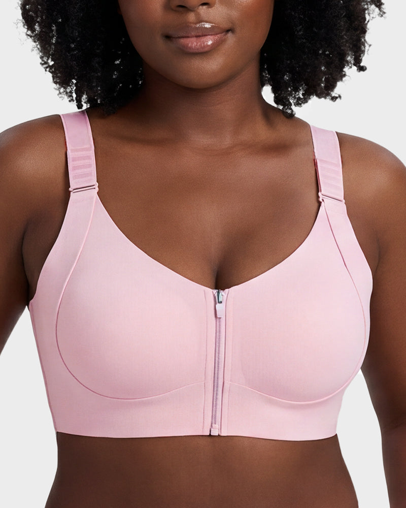 Piano Clasp™ Zip-Front Wireless Bra