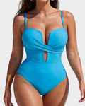 Push Up Tummy Control One Piece Swimsuit