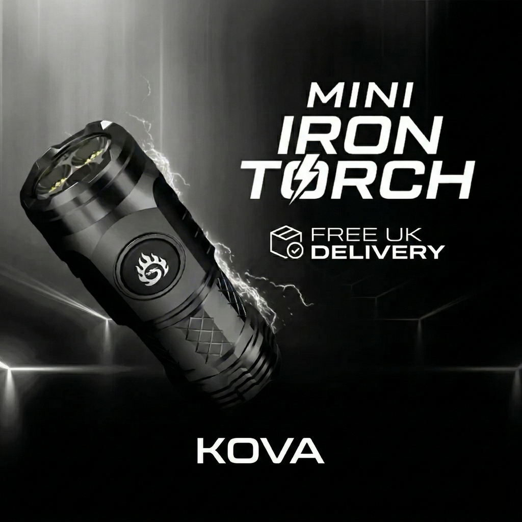 Mini IronTorch - Ultra-Bright Mini Tactical Torch | Indestructible & Portable