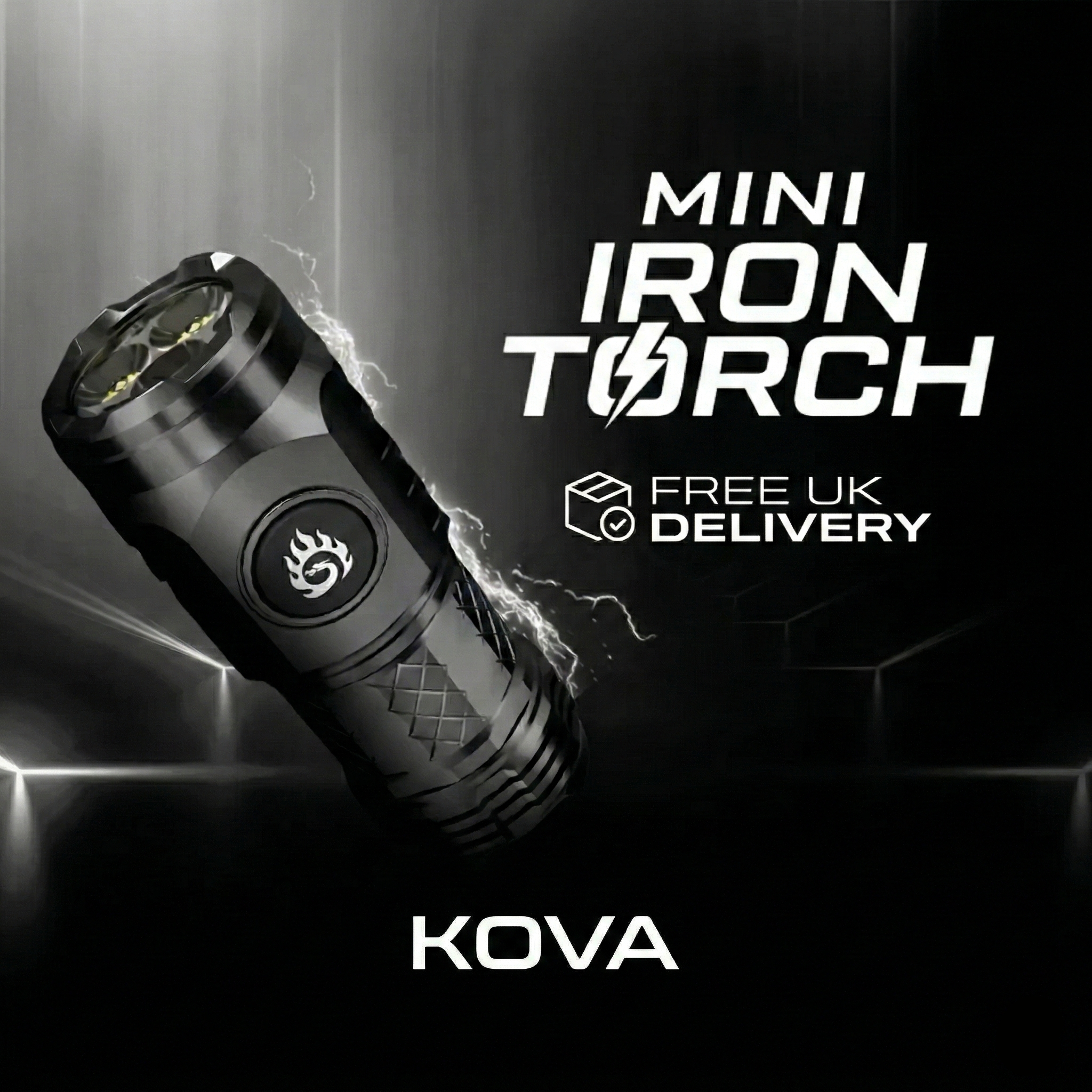 Mini IronTorch - Ultra-Bright Mini Tactical Torch | Indestructible & Portable