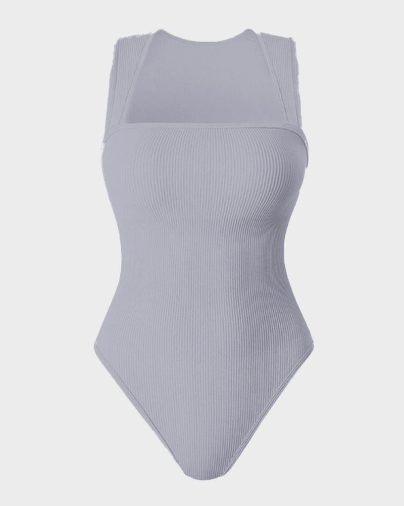 Sleeveless Tummy Control Tank Tops Bodysuits
